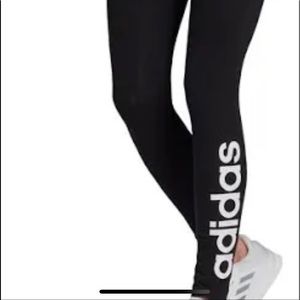 Adidas logo leggings